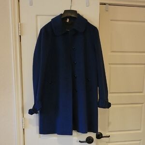 Burberry Navy Trench Coat